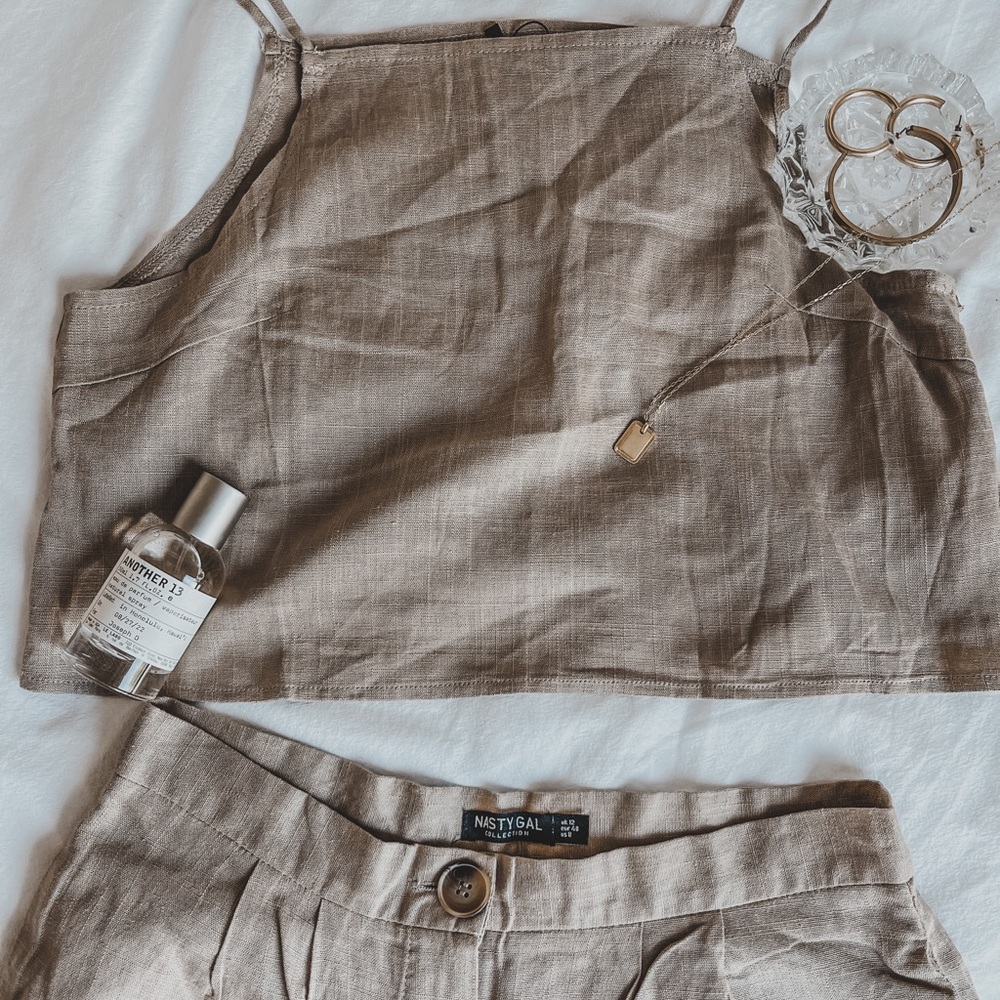 NASTYGAL Co-Ord Linen Set